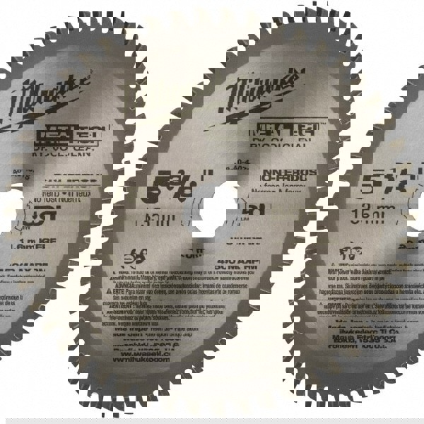 Wet & Dry Cut Saw Blade: 5-3/8